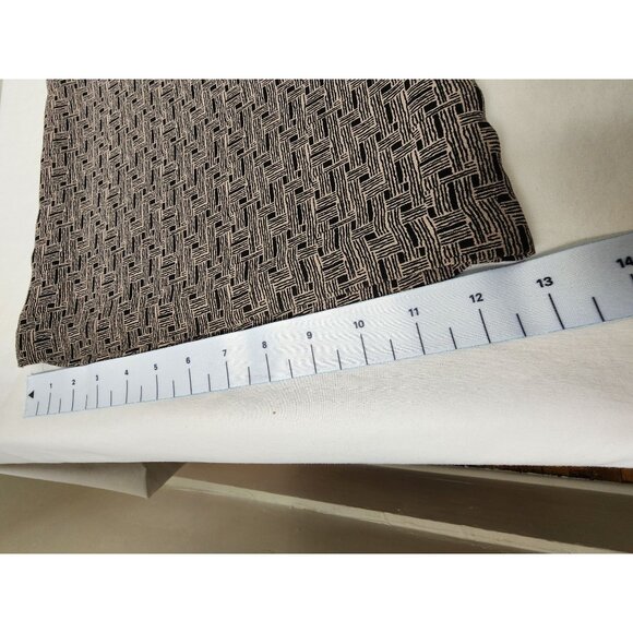 Geometric Pattern Wide-Leg Pants 4 Pockets Office Wear Palazzo Trousers Relaxed - Picture 12 of 15